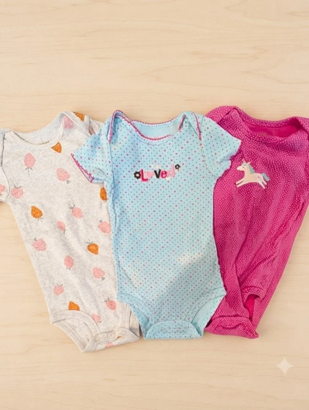Carter's 18M Baby Onesies - 3